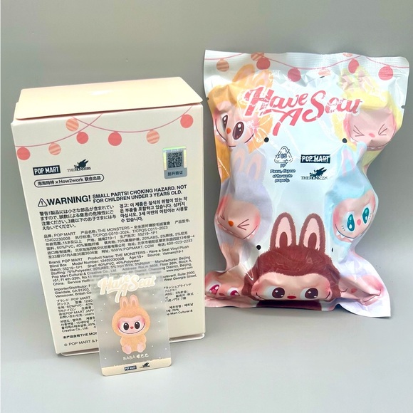 Pop Mart BABA The Monsters LABUBU Have A Seat Series In Sealed Bag Authentic NEW - Picture 4 of 8